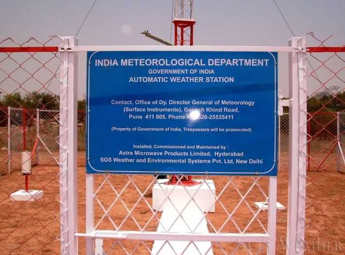 automatic weather station Indian meteorological department