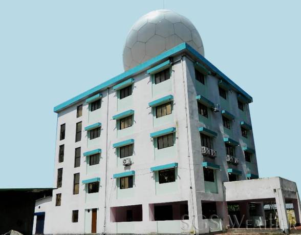 doppler weather radar India meteorological department at Mohanbari by SGS weather
