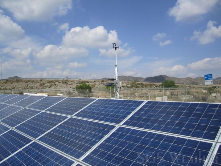 Solar Radiation PV Solar Plant sgs weather