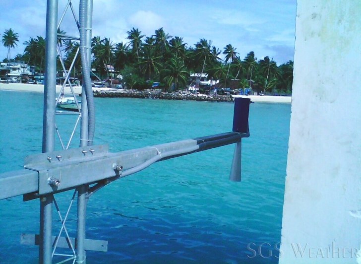 tide guage water level sensor kavarati INCOIS tsunami warning systems